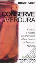 Conserve di verdura libro