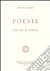 Poesìe e pàgine 'd pròsa libro di Pacòt Pinin