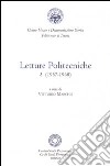 Letture politecniche (1957-1968) libro
