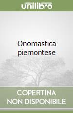 Onomastica piemontese