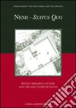 Nemi status quo. Recent research at Nemi and the sanctuary of Diana