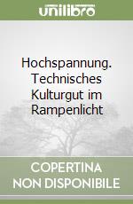 Hochspannung. Technisches Kulturgut im Rampenlicht libro