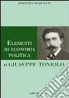 Elementi di economia politica in Giuseppe Toniolo libro