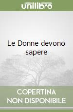 Le Donne devono sapere libro