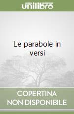 Le parabole in versi libro