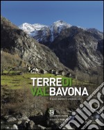 Terre di Val Bavona. Il sole dietro il crepuscolo