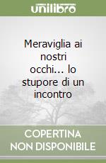 Meraviglia ai nostri occhi... lo stupore di un incontro