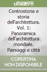 Controstoria e storia dell'architettura. Vol. 1: Panoramica dell'architettura mondiale. Paesaggi e città libro