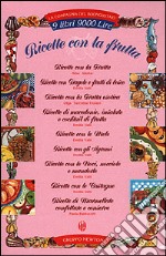 Ricette con la frutta libro