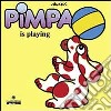 Pimpa is playing libro