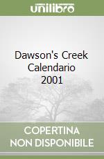 Dawson's Creek Calendario 2001 libro