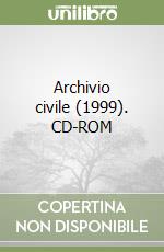 Archivio civile (1999). CD-ROM libro