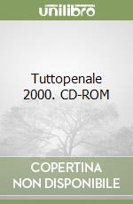 Tuttopenale 2000. CD-ROM (1) libro