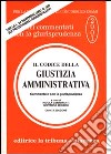 Il codice della giustizia amministrativa libro