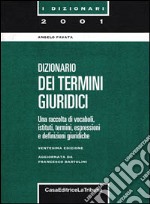 Dizionario dei termini giuridici libro