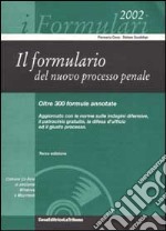 l formulario del nuovo processo penale. Con CD-ROM libro