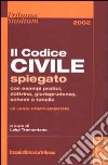 Il codice civile. Spiegato con esempi pratici, dottrina, giurisprudenza, schemi e tabelle. Leggi complementari libro