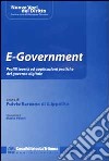 E-Government. Profili teorici ed applicazioni pratiche del governo digitale libro