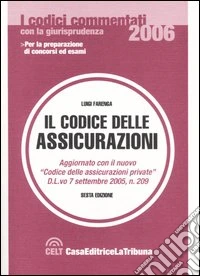 Il codice delle assicurazioni libro