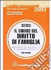 Il codice del diritto di famiglia libro