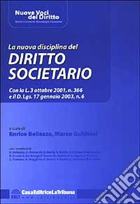 La nuova disciplina del diritto societario libro