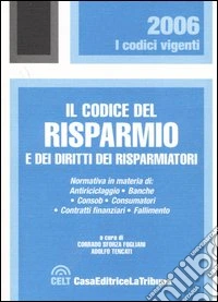 Il codice del risparmio e dei diritti dei risparmiatori