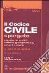 Il codice civile. Spiegato con esempi pratici, dottrina, giurisprudenza, schemi e tabelle. Leggi complementari libro