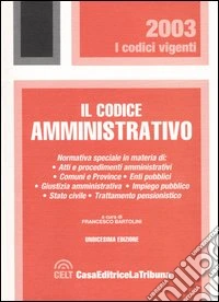 Il codice amministrativo libro