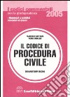 Il codice di procedura civile libro