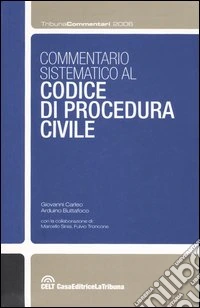 Commentario sistematico al codice di procedura civile libro