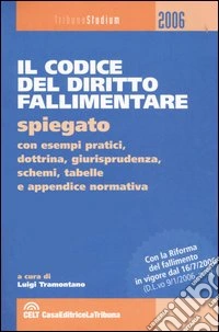 Il codice del diritto fallimentare. Spiegato con esempi pratici, dottrina, giurisprudenza, schemi, tabelle e appendice normativa libro