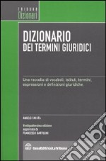 Dizionario dei termini giuridici libro