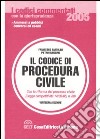 Il codice di procedura civile libro