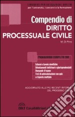 Compendio di diritto processuale civile libro