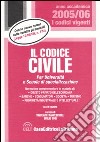 Il codice civile. Per università e scuole di specializzazione libro