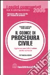 Il codice di procedura civile libro