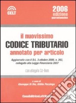 Il nuovissimo codice tributario annotato per articolo. Con CD-ROM libro