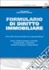 Formulario di diritto immobiliare. Con CD-ROM libro