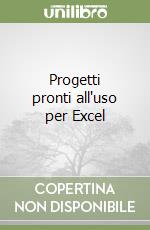 Progetti pronti all'uso per Excel libro