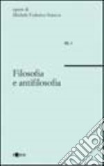 Filosofia e antifilosofia libro