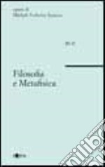 Filosofia e metafisica libro