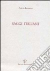 Saggi italiani libro