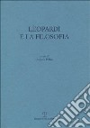 Leopardi e la filosofia libro