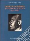 Antologia poetica (1953-1981) libro