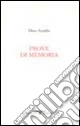 Prove di memoria