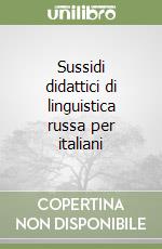 Sussidi didattici di linguistica russa per italiani