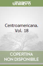 Centroamericana. Vol. 18 libro