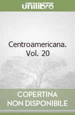 Centroamericana. Vol. 20