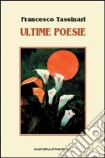 Ultime poesie libro