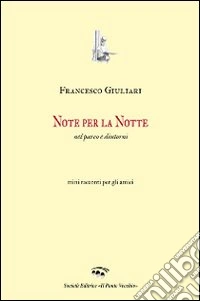 Note per la notte libro